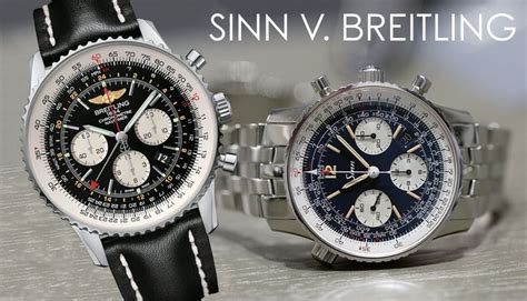 sinn 903 st vs breitling navitimer